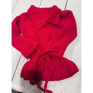 IZ Byer Red “Chenille-like” Sweater Size 5